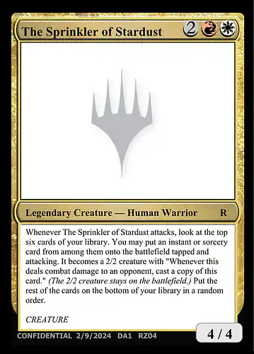 The Sprinkler of Stardust - unk Spoiler