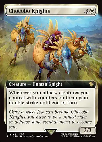 Chocobo Knights - fic Spoiler