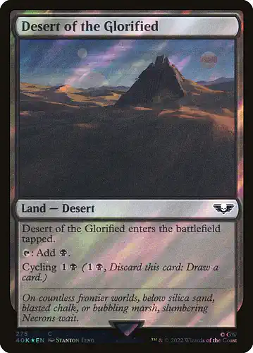 Desert of the Glorified - 40k Spoiler