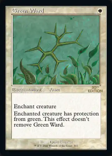 Green Ward - 30a Spoiler