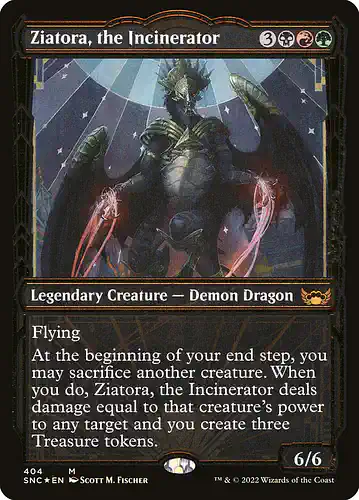 Ziatora, the Incinerator - snc Spoiler