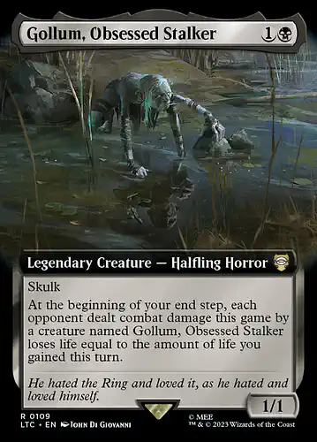 Gollum, Obsessed Stalker - ltc Spoiler