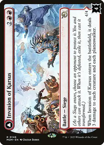 Invasion of Karsus - mom Spoiler