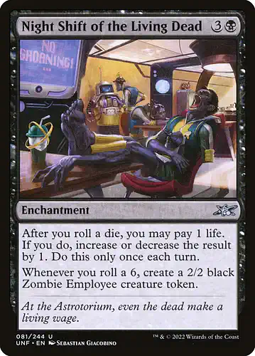 Night Shift of the Living Dead - unf Spoiler
