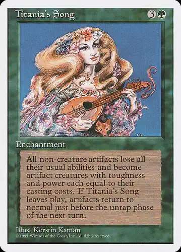 Titania's Song - 4ed Spoiler