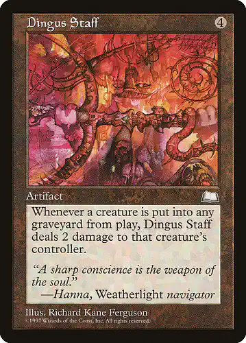 Dingus Staff - wth Spoiler