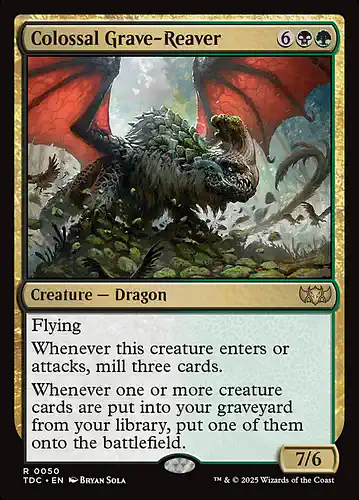 Colossal Grave-Reaver - tdc Spoiler