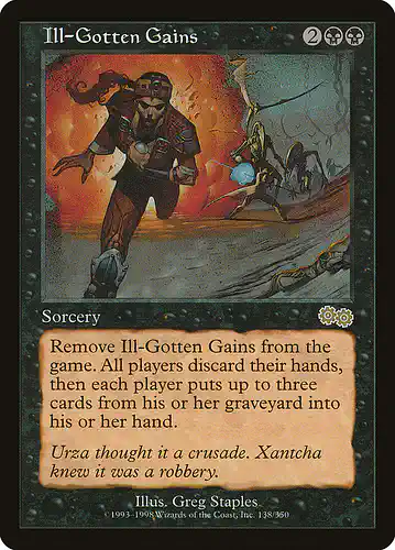 Ill-Gotten Gains - usg Spoiler