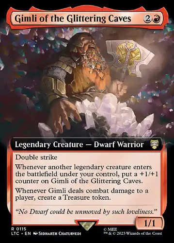 Gimli of the Glittering Caves - ltc Spoiler