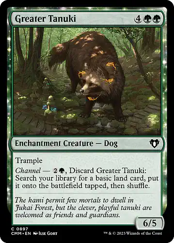 Greater Tanuki - cmm Spoiler
