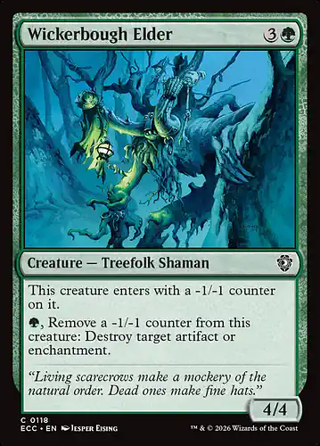 Wickerbough Elder - ecc Spoiler