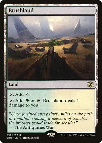 Brushland - bro Spoiler