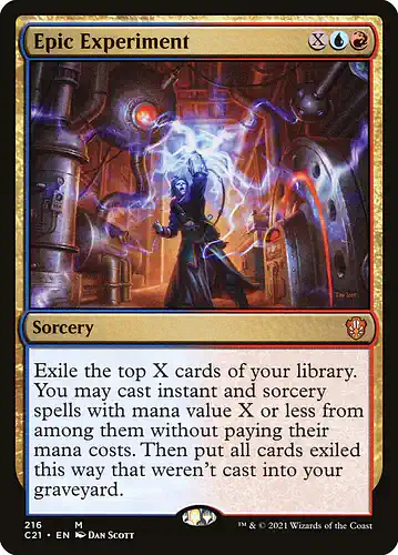 Epic Experiment - c21 Spoiler