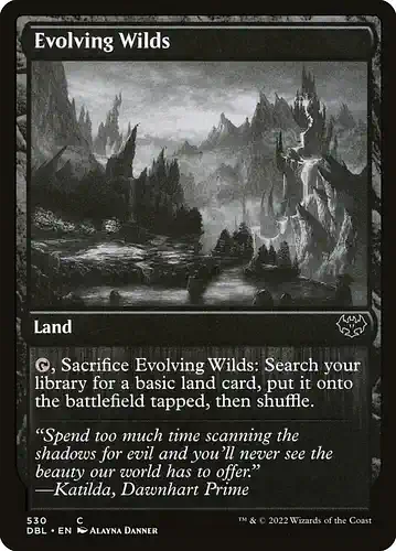 Evolving Wilds - dbl Spoiler