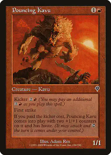 Pouncing Kavu - inv Spoiler