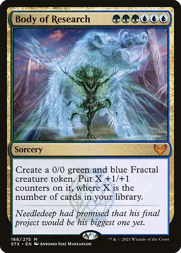 Body of Research - stx Spoiler