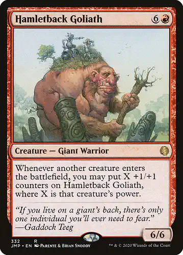 Hamletback Goliath - jmp Spoiler