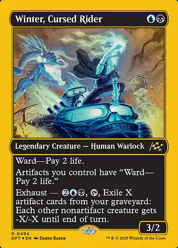 Winter, Cursed Rider - dft Spoiler