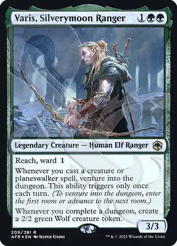 Varis, Silverymoon Ranger - afr Spoiler