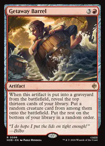Getaway Barrel - hob Spoiler