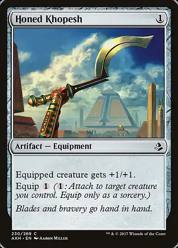 Honed Khopesh - akh Spoiler