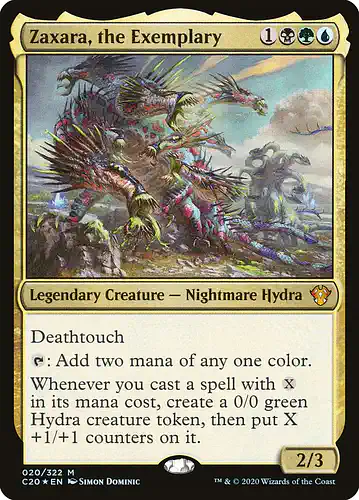 Zaxara, the Exemplary - c20 Spoiler
