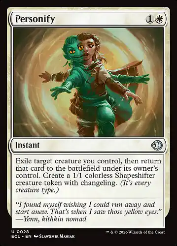 Personify - ecl Spoiler