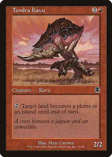 Tundra Kavu - apc Spoiler