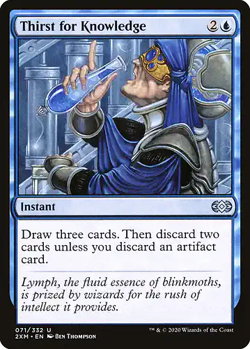 Thirst for Knowledge - 2xm Spoiler
