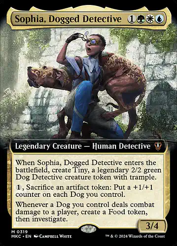 Sophia, Dogged Detective - mkc Spoiler