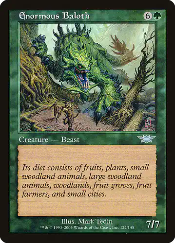 Enormous Baloth - lgn Spoiler