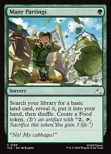 Many Partings - tle Spoiler