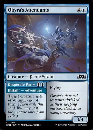 Obyra's Attendants - woe Spoiler