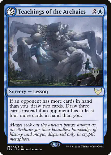 Teachings of the Archaics - stx Spoiler