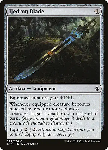 Hedron Blade - bfz Spoiler