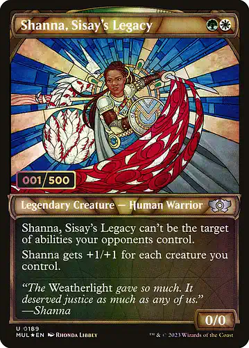 Shanna, Sisay's Legacy - mul Spoiler