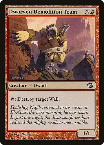 Dwarven Demolition Team - 8ed Spoiler