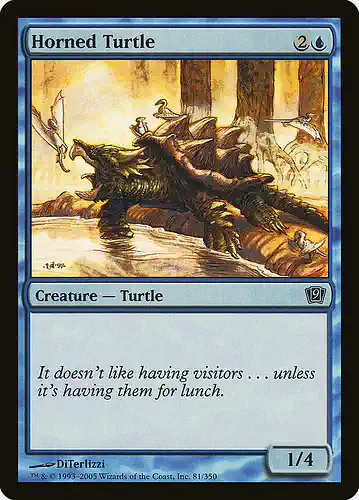 Horned Turtle - 9ed Spoiler