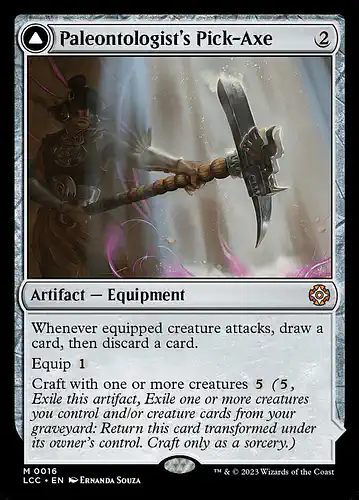 Paleontologist's Pick-Axe - lcc Spoiler