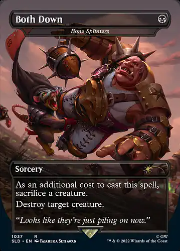 Bone Splinters - sld Spoiler