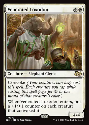 Venerated Loxodon - j25 Spoiler