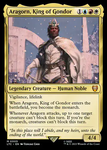 Aragorn, King of Gondor - ltc Spoiler