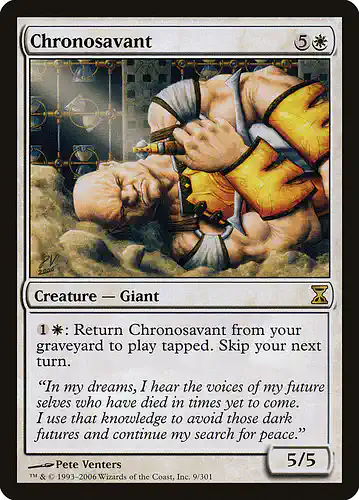 Chronosavant - tsp Spoiler