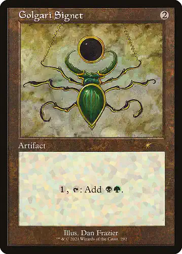 Golgari Signet - sld Spoiler