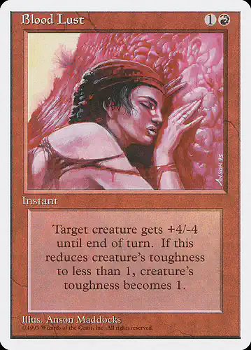 Blood Lust - 4ed Spoiler