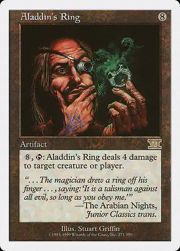 Aladdin's Ring - 6ed Spoiler