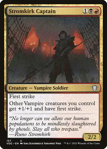 Stromkirk Captain - voc Spoiler