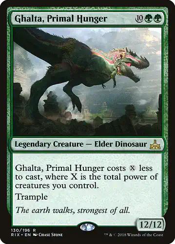Ghalta, Primal Hunger - rix Spoiler