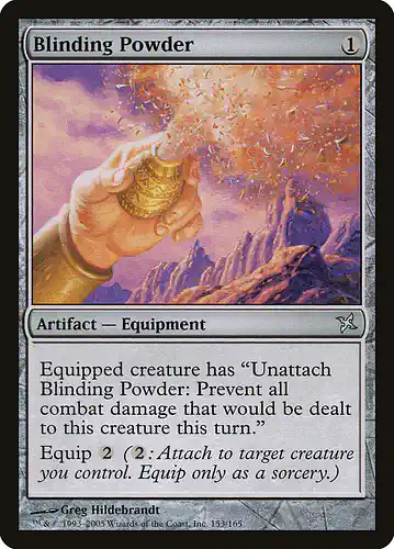Blinding Powder - bok Spoiler
