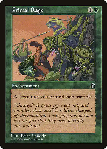 Primal Rage - sth Spoiler